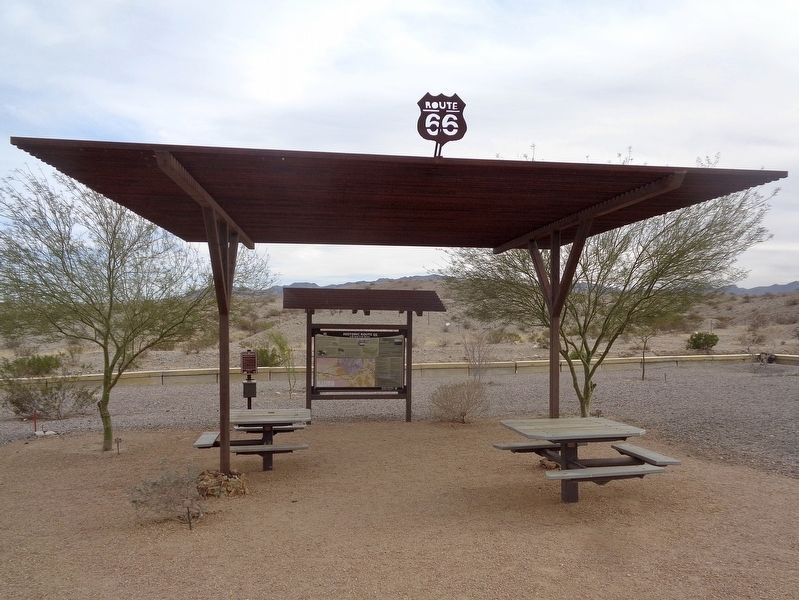 Historic Route 66 Marker image. Click for full size.