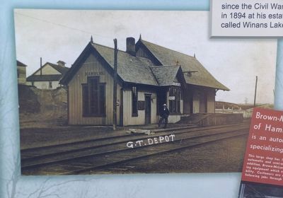 Hamburg Marker � G.T. Depot image. Click for full size.