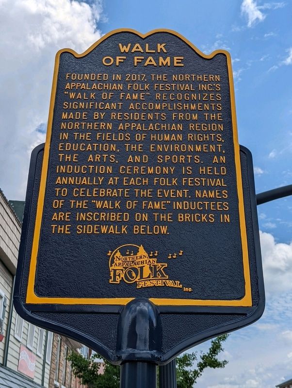 Walk of Fame Marker image. Click for full size.