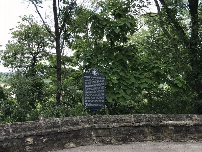 Illinois in the American Revolution Marker. Click for full size. Illinois in the American Revolution Marker image. Click for full size.
