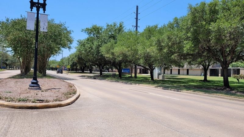 The view of the Sugar Land First United Methodist Church and Marker from the street. Click for full size. The view of the Sugar Land First United Methodist Church and Marker from the street image. Click for full size.