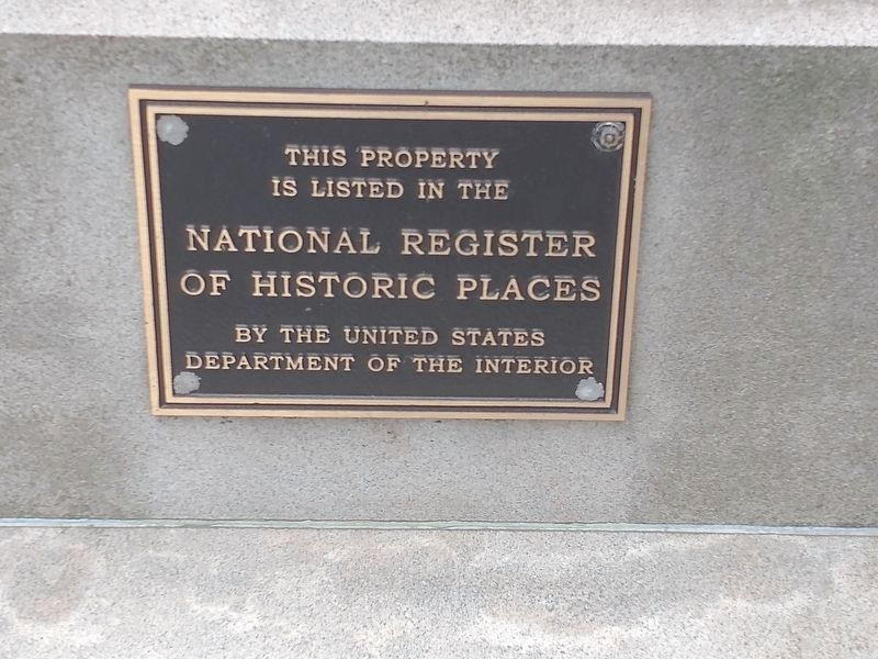 National Register of Historic Places plaque for the monument image. Click for full size.