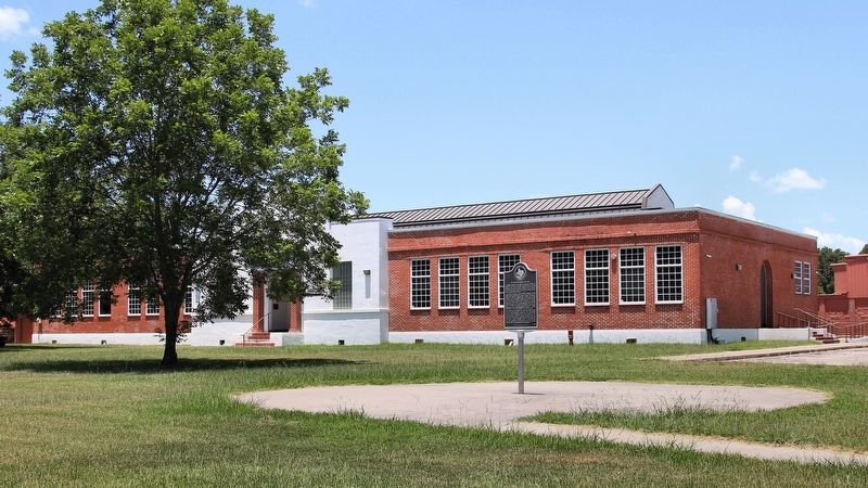 Dunbar High School and Marker image. Click for full size.