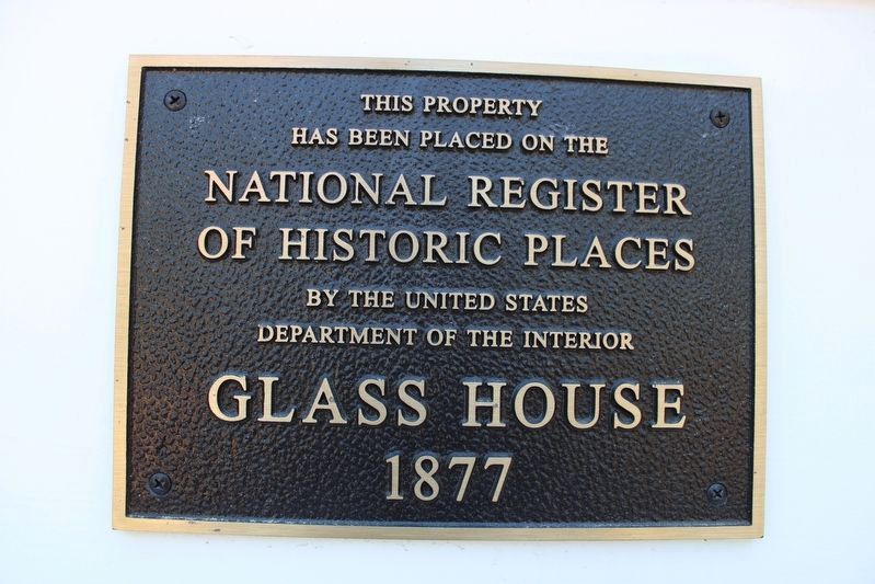 National Register of Historic Places Plaque image. Click for full size.