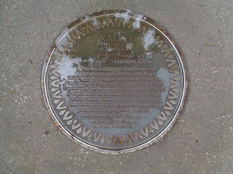 Ralph Houk Marker image. Click for full size.