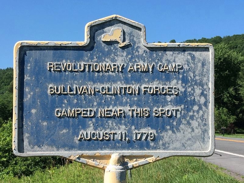 Revolutionary Army Camp Marker image. Click for full size.