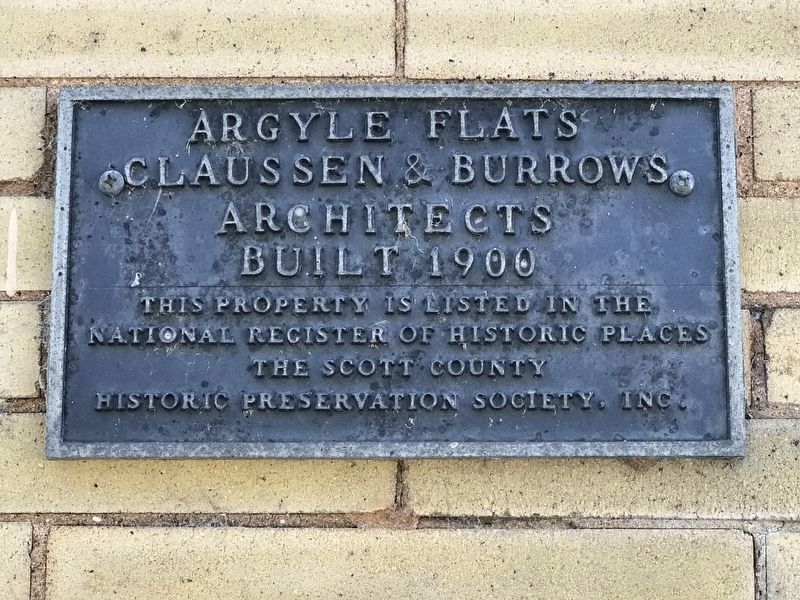 Argyle Flats Marker image. Click for more information.
