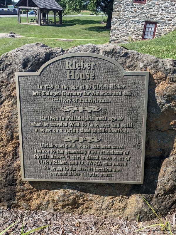 Rieber House Marker image. Click for full size.