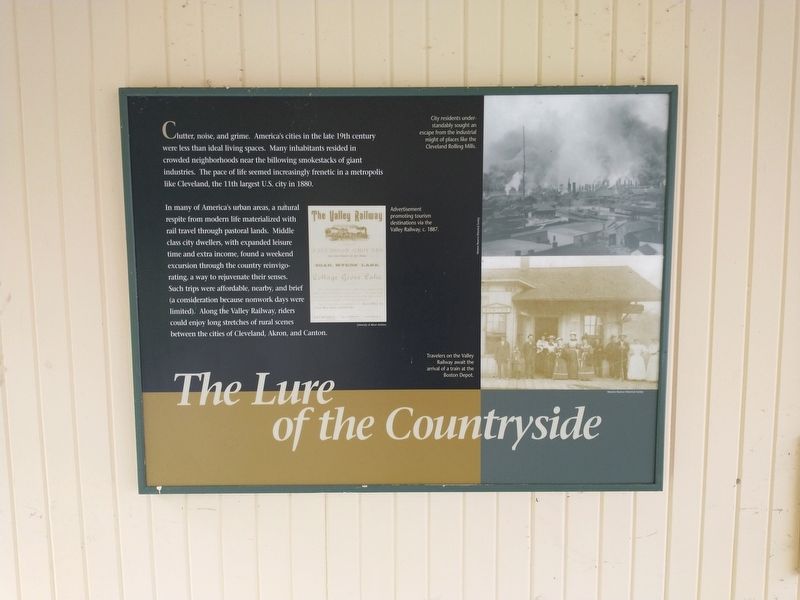 The Lure of the Countryside Marker. Click for full size. The Lure of the Countryside Marker image. Click for full size.