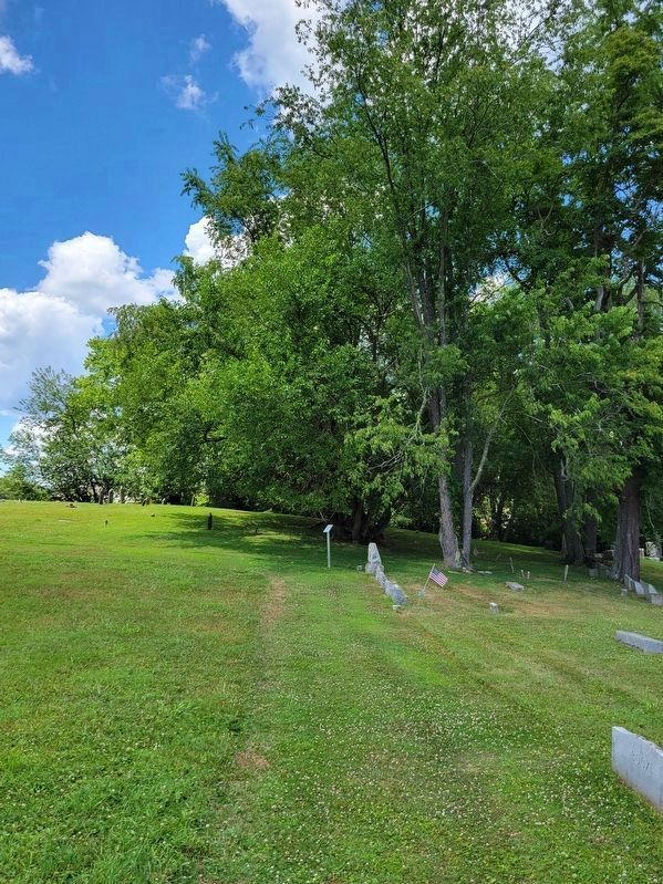 A Revolutionary War Soldier Marker. Click for full size. A Revolutionary War Soldier Marker image. Click for full size.