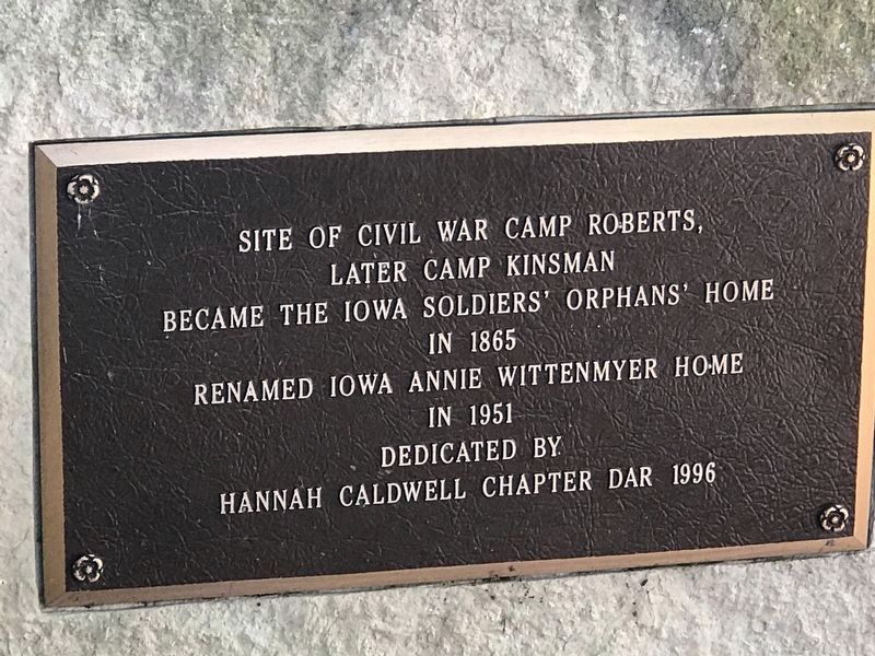 Site of Civil War Camp Roberts Marker image. Click for more information.