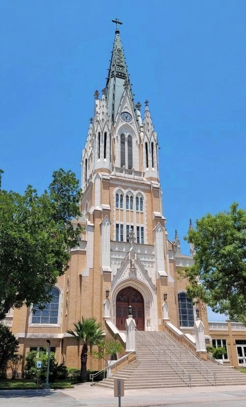 The Sacred Heart Chapel - left of the main building image. Click for full size.