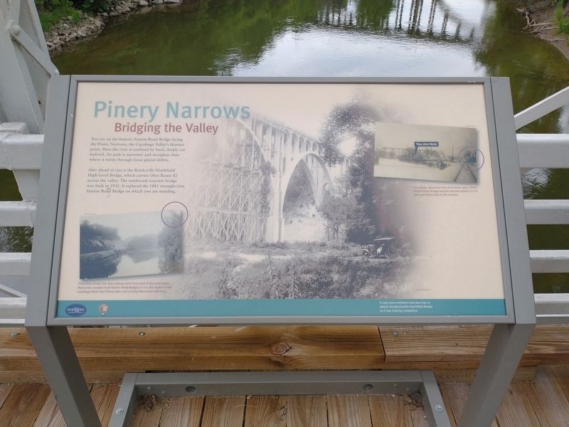 Pinery Narrows Marker. Click for full size. Pinery Narrows Marker image. Click for full size.