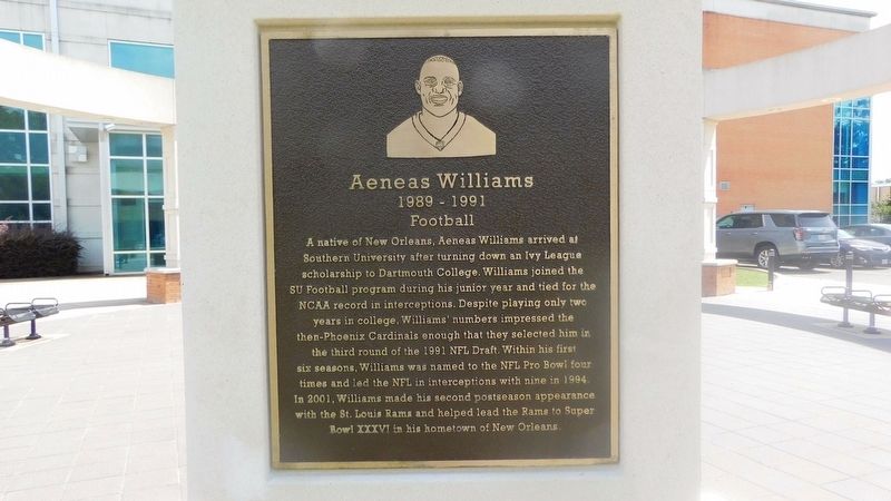 Aeneas Williams Marker. Click for full size. Aeneas Williams Marker image. Click for full size.