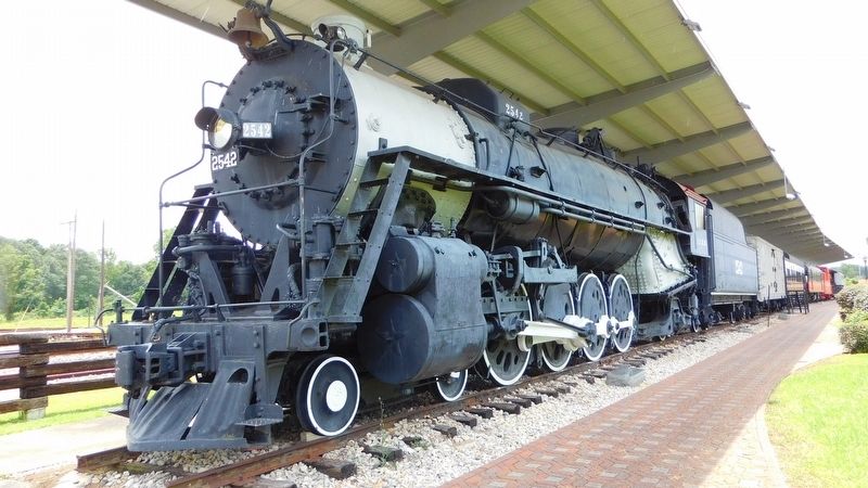 Steam Locomotive #2542 Marker image. Click for full size.