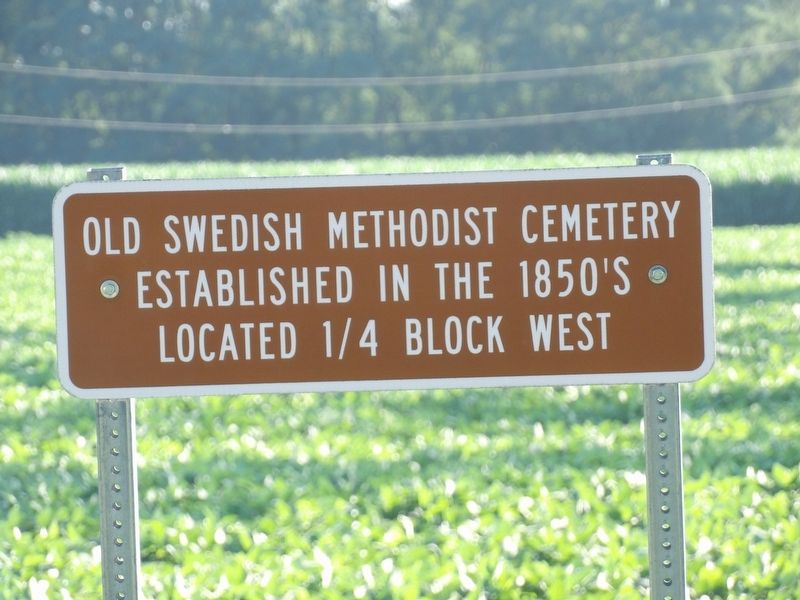 Old Swedish Methodist Cemetery Marker image. Click for full size.