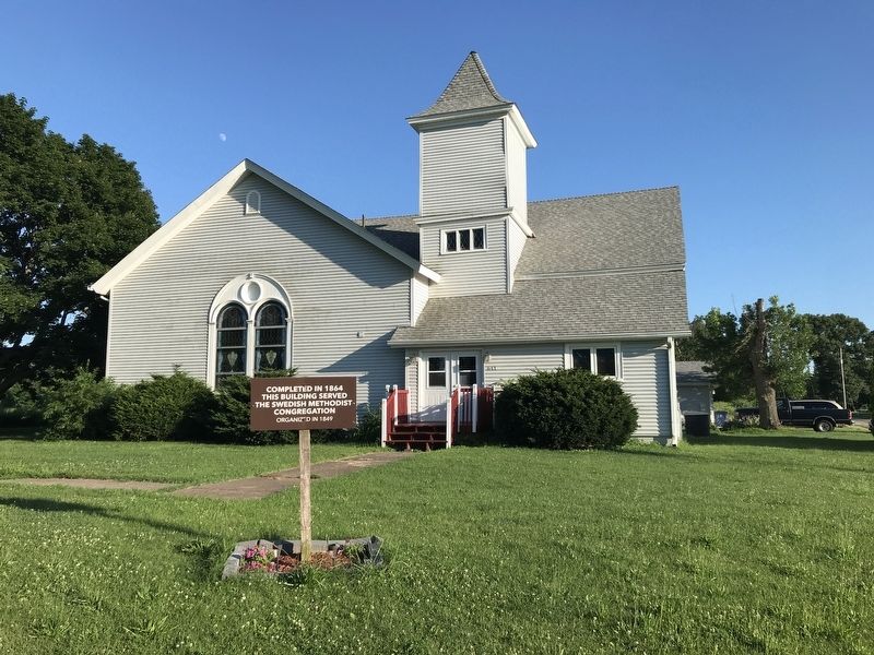 Swedish Methodist Church Marker image. Click for full size.