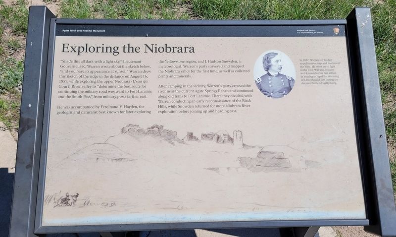 Exploring the Niobrara Marker. Click for full size. Exploring the Niobrara Marker image. Click for full size.