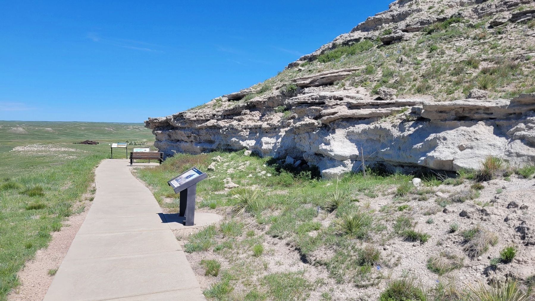 The Footprints in the Mud Marker is the first marker on the right. Click for full size. The Footprints in the Mud Marker is the first marker on the right image. Click for full size.