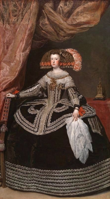 <i>Portrait of Mariana of Austria</i> image. Click for full size.