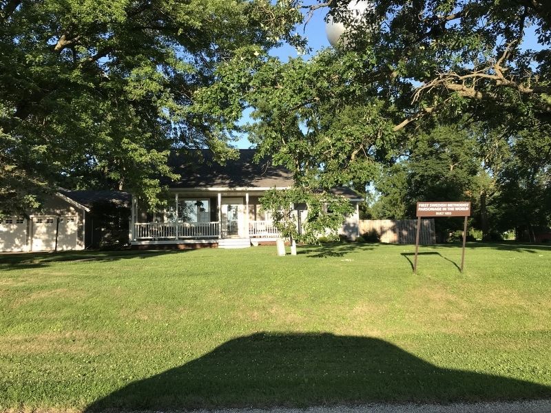 First Swedish Methodist Parsonage in the World Marker image. Click for full size.