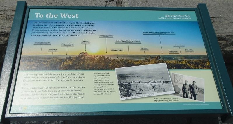 To the West Marker. Click for full size. To the West Marker image. Click for full size.