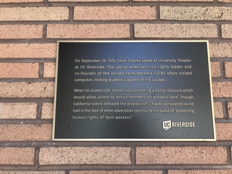 University Theater Marker image. Click for full size.