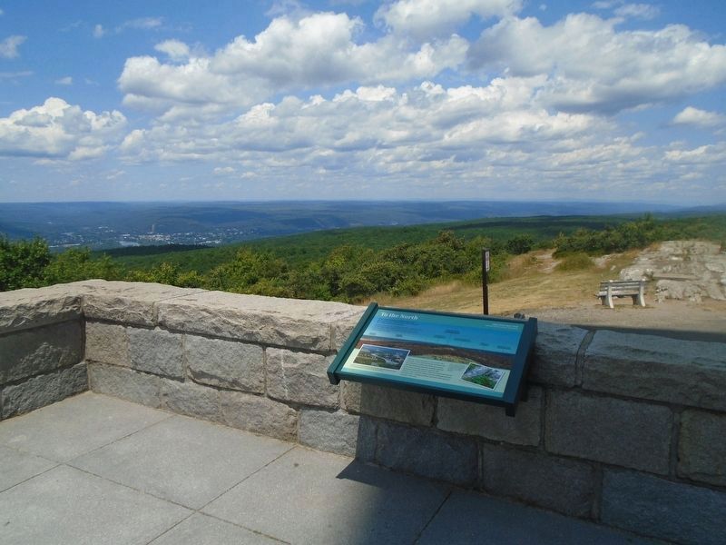 To the North Marker and View image. Click for full size.