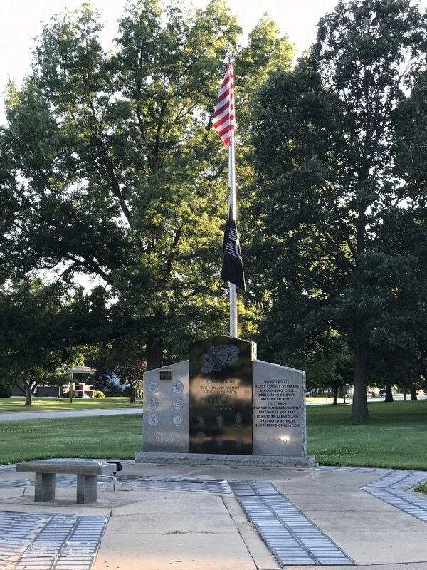 Henry County Veterans Memorial image. Click for full size.