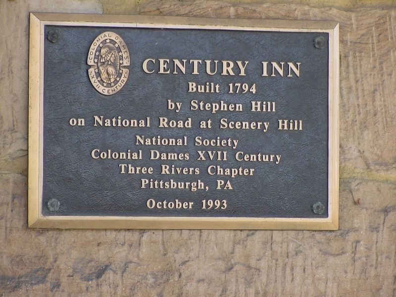 Century Inn Marker image. Click for full size.