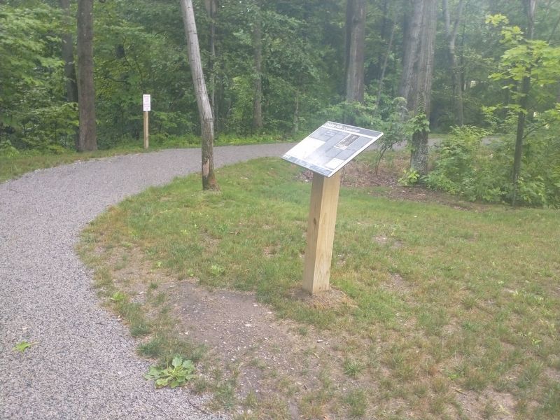 Quaker Falls Marker image. Click for full size.