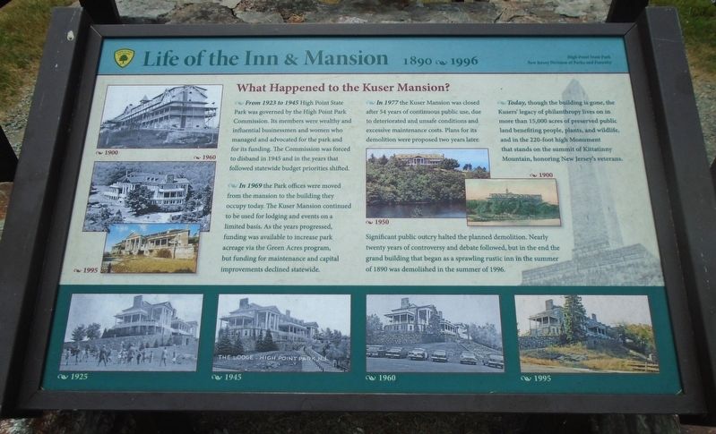 Life of the Inn & Mansion Marker image. Click for full size.