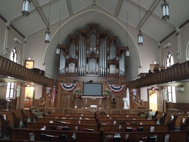 Painesville United Methodist Church Marker image. Click for full size.