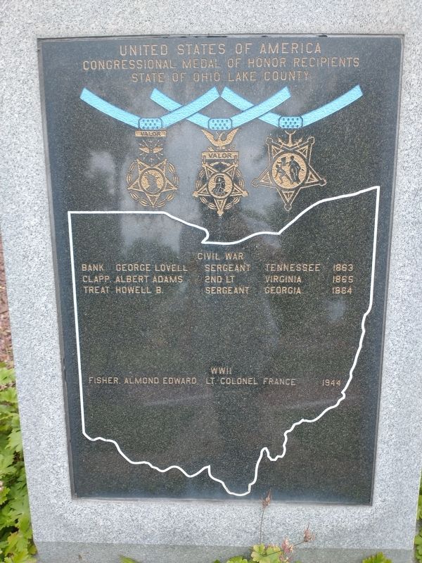 United States of America Congressional Medal of Honor Recipients Marker image. Click for full size.