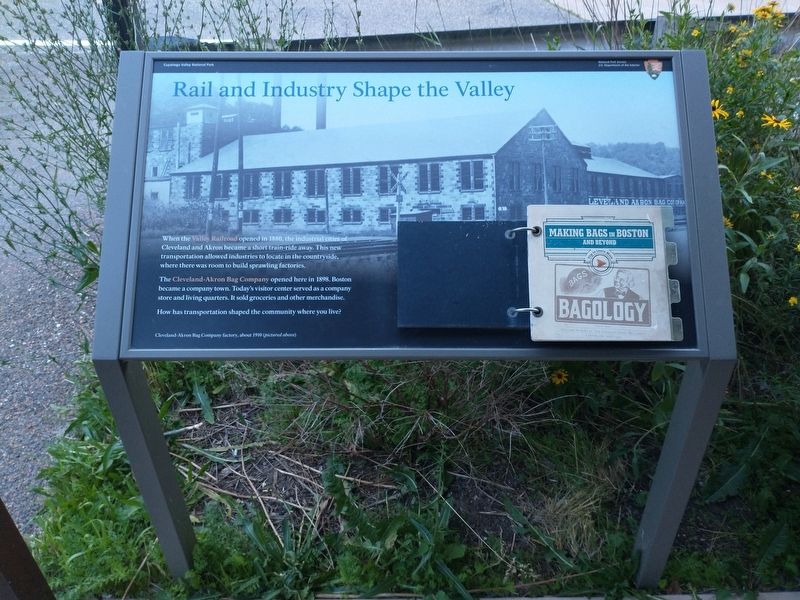 Rail and Industry Shape the Valley Marker image. Click for full size.