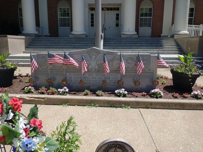 Medina County Veterans Memorial image. Click for full size.