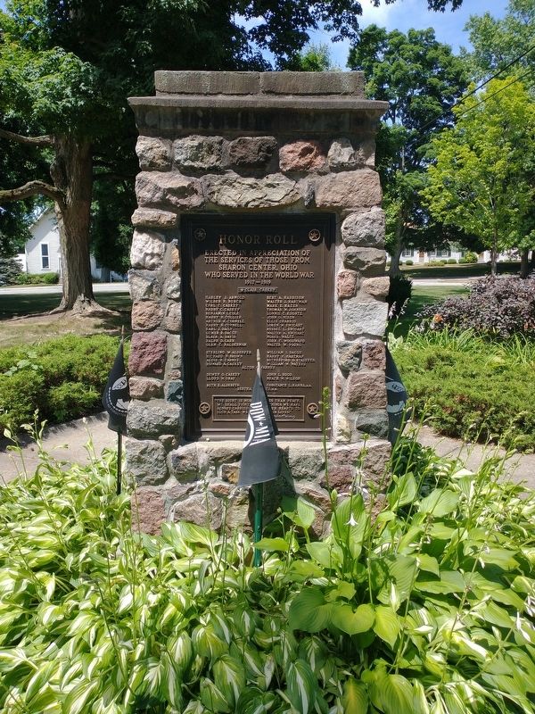 Sharron Center Veterans Memorial image. Click for full size.