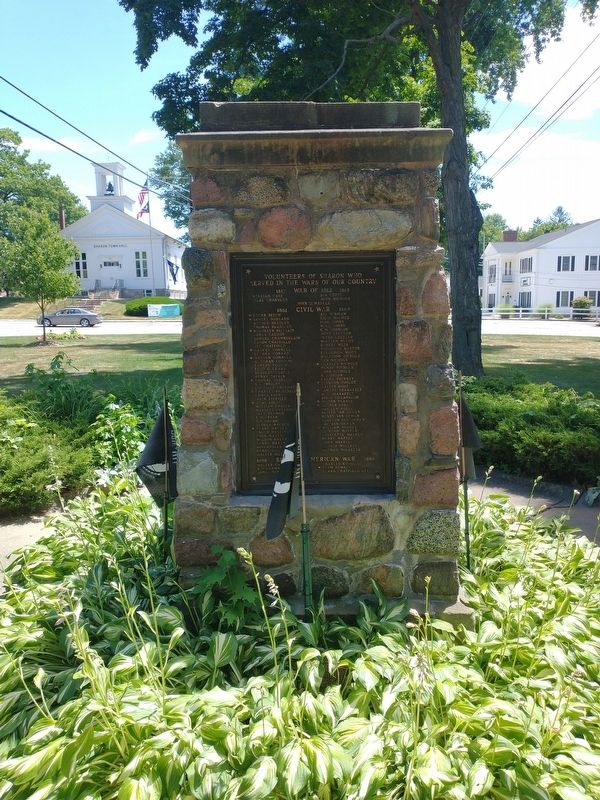 Sharron Center Veterans Memorial image. Click for full size.