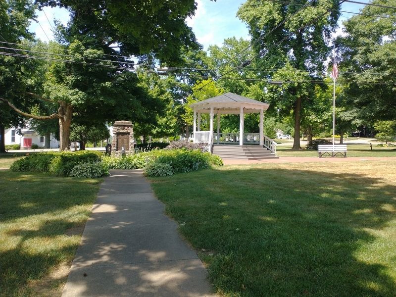 Sharron Center Veterans Memorial image. Click for full size.