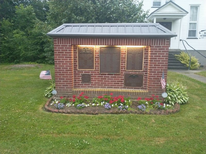 Wayne Township Veterans Memorial. Click for full size. Wayne Township Veterans Memorial image. Click for full size.