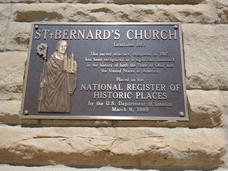 Saint Bernard Catholic Church Marker image. Click for full size.