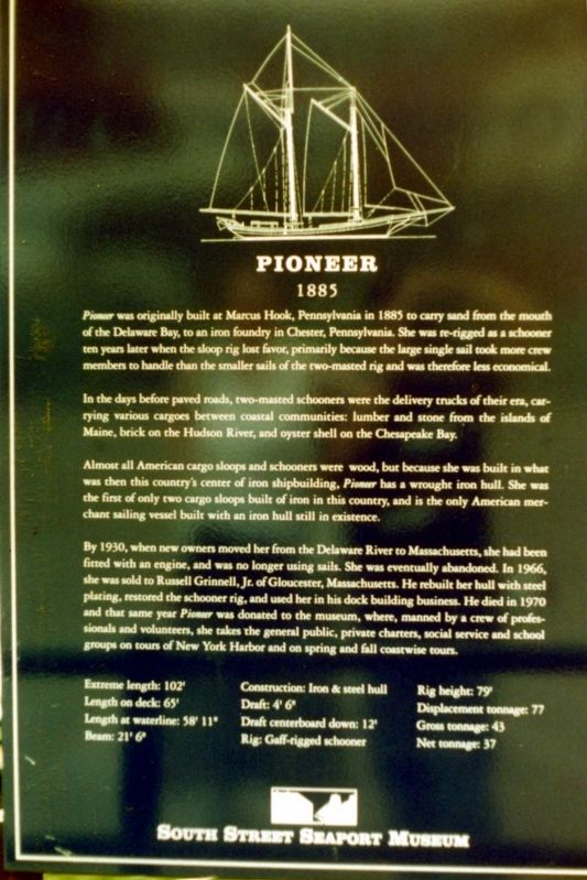 Pioneer Marker image. Click for full size.