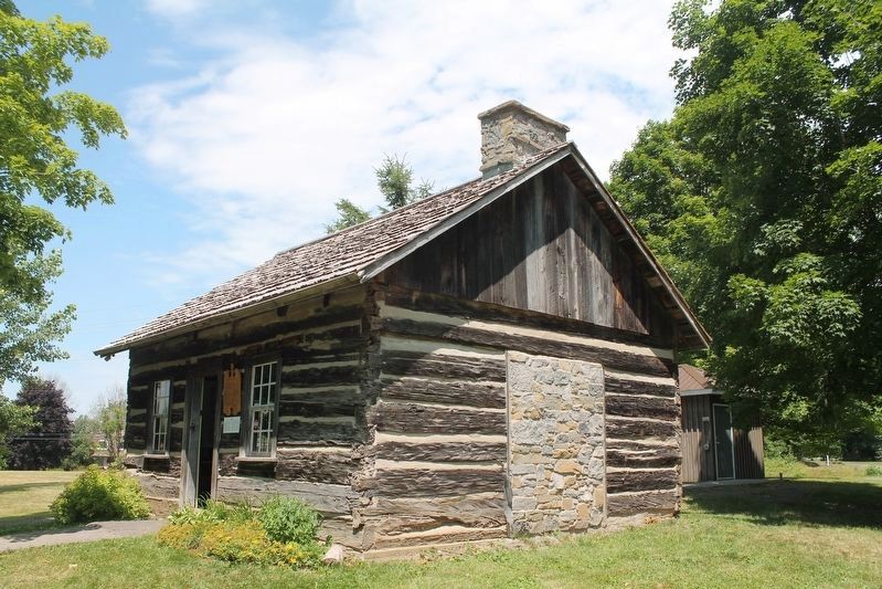 MacLeod Log House. Click for full size. MacLeod Log House image. Click for full size.