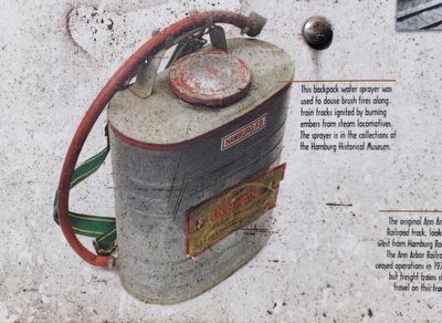 Trains Off Line: The Challenge of Railroad Safety Marker � bottom left image image. Click for full size.