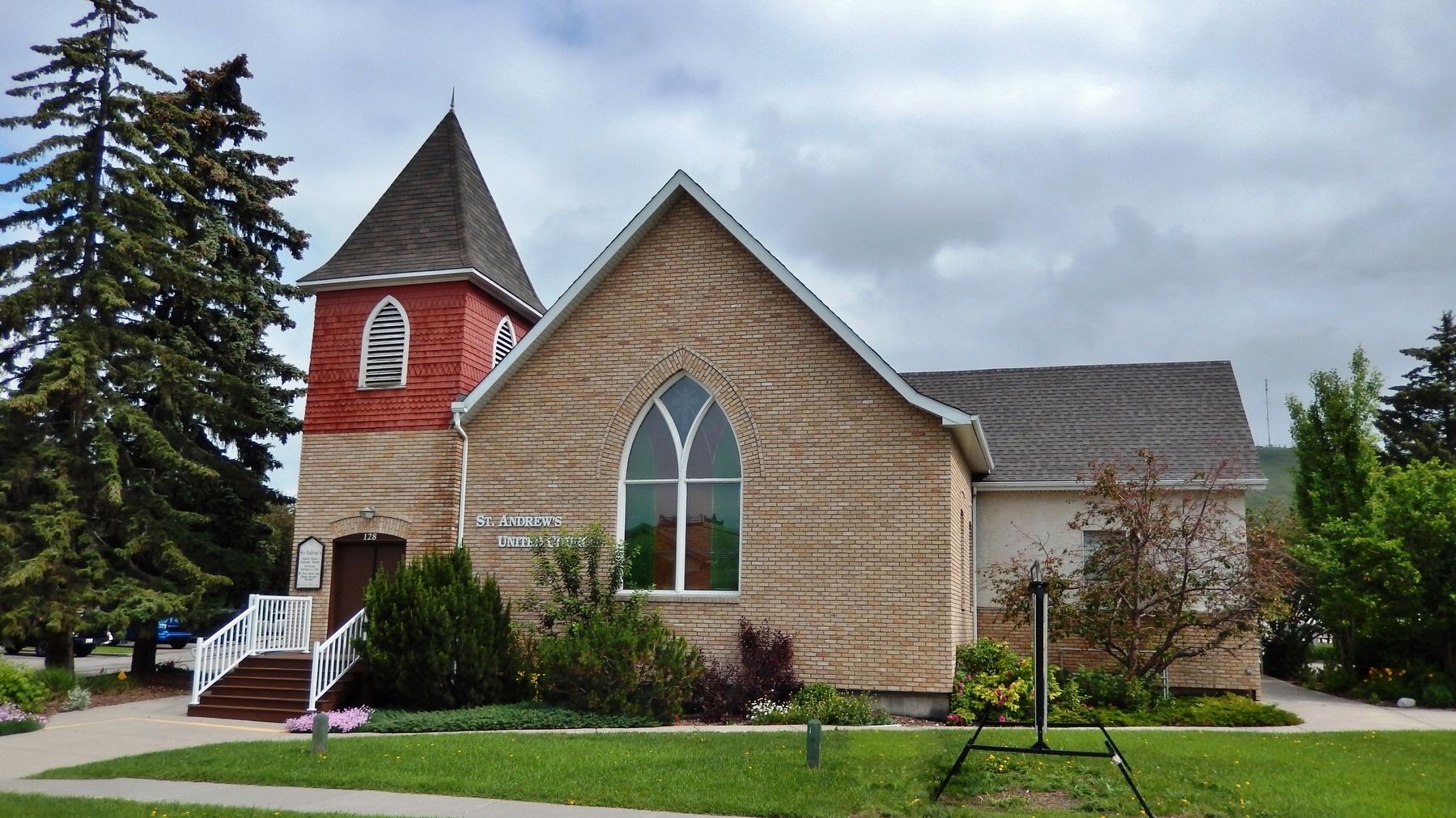 St Andrew's Church (<i>south/front elevation</i>). Click for full size. St Andrew's Church (<i>south/front elevation</i>) image. Click for full size.