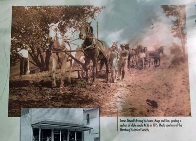 Hitting the Road: Changing Routes Through Hamburg Township Marker top left image. Click for full size. Hitting the Road: Changing Routes Through Hamburg Township Marker top left image image. Click for full size.