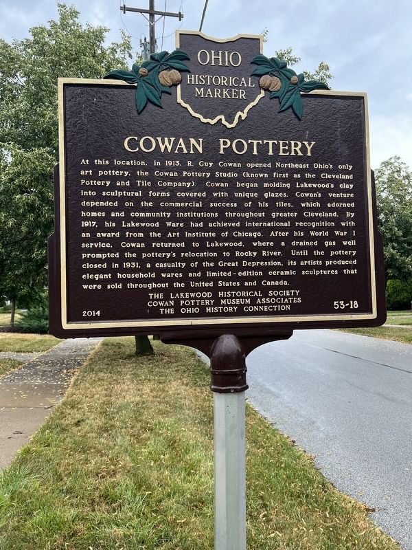 Cowan Pottery Marker image. Click for full size.