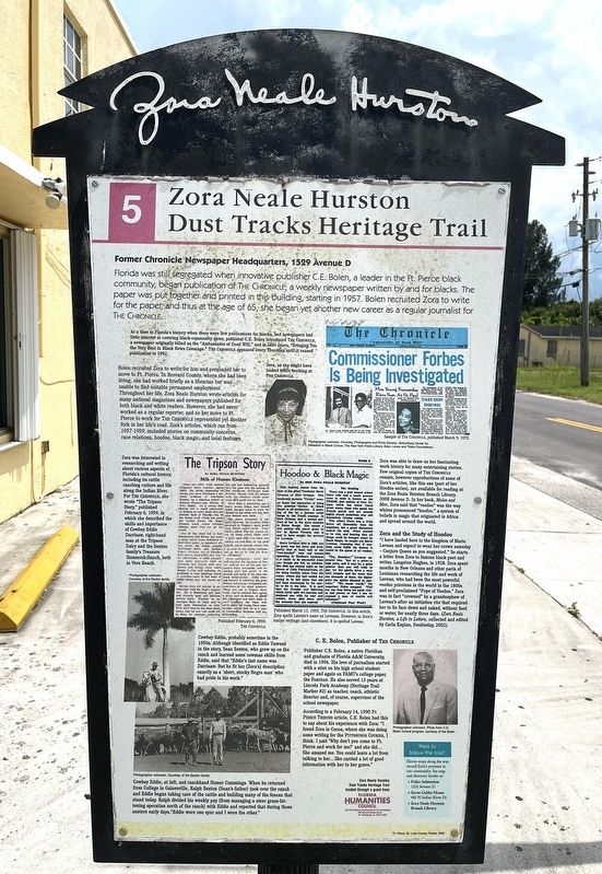 Former Chronicle Newspaper Headquarters Marker. Click for full size. Former Chronicle Newspaper Headquarters Marker image. Click for full size.