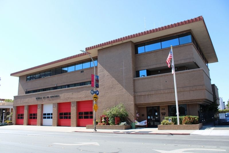 Redwood City Fire Department image. Click for full size.