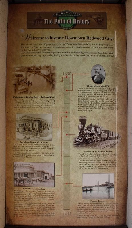 The Path of History Marker image. Click for full size.